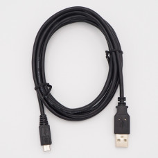 USB cable Micro B male to USB A male, 2m